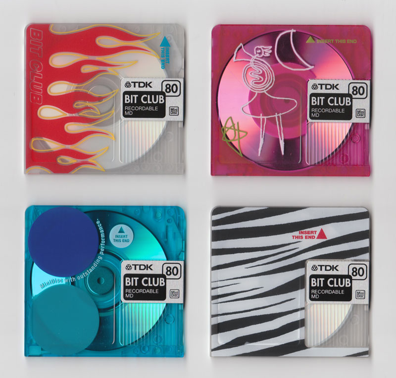 TDK Bit Club Minidiscs from Japan